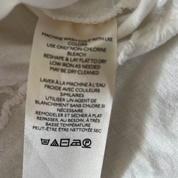 Linen white top - Picture 7 of 7